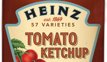 Heinz Ketchup Label